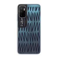 Marrakech Zigzag: Xiaomi Poco M3 Pro 5G Transparant Hoesje