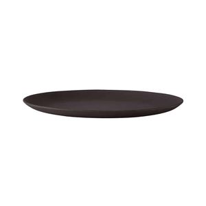 Villa Collection 251181 bord Dinerbord Rond Bamboo Zwart