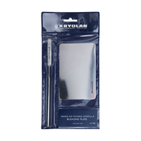 Kryolan Professional Make-up Make-up Mixing Spatula & Blending Plate Set - thumbnail