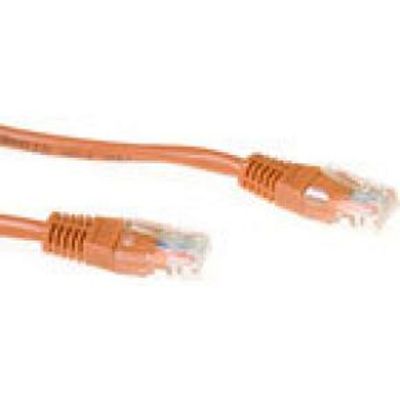 ACT Bruine 0,5 meter U/UTP CAT5E patchkabel met RJ45 connectoren
