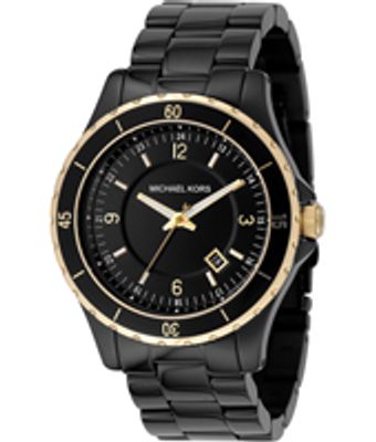 Horlogeband Michael Kors MK5173 Roestvrij staal (RVS) Zwart 20mm