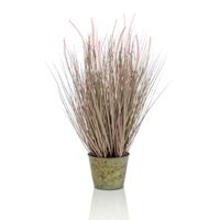 Kunstplant Pennisetum in pot 58 cm - thumbnail