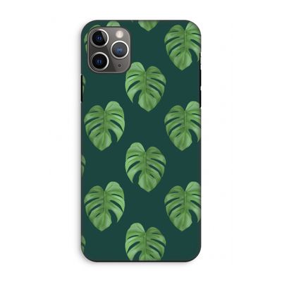 Monstera leaves: iPhone 11 Pro Max Tough Case