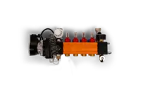 Kunststof Compact verdeler met energiezuinige pomp (Aantal groepen: 3 groeps)