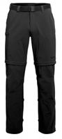 Gonso afritsbare fietsbroek Portland heren polyester zwart - thumbnail