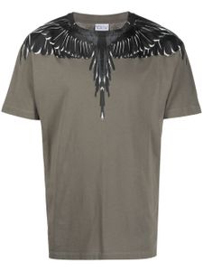 Marcelo Burlon County of Milan t-shirt Icon Wings en coton - Vert