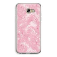 Abstract Painting Pink: Samsung Galaxy A5 (2017) Transparant Hoesje - thumbnail