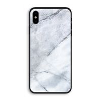 Witte marmer: iPhone XS Biologisch afbreekbaar hoesje