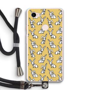 Haas: Pixel 3 XL Transparant Hoesje met koord