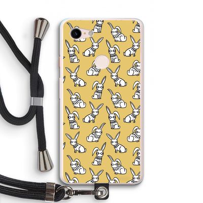 Haas: Pixel 3 XL Transparant Hoesje met koord
