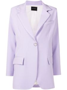 Olympiah blazer à simple boutonnage - Violet