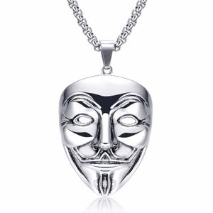 V for Vendetta kettinghanger Silver