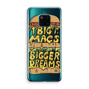 Big Macs Bigger Dreams: Huawei Mate 20 Pro Transparant Hoesje