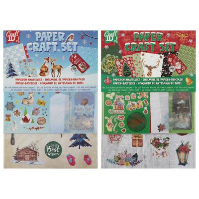 Grafix kerst papieren knutselset