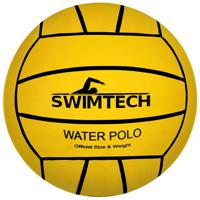 Swimtech Waterpolo Bal Rubber Geel maat 4