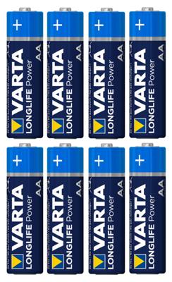 Varta Batt va longlife power lr6 aa penlite krt a 8