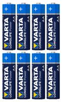 Varta Batt va longlife power lr6 aa penlite krt a 8