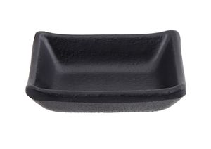 Zwart Saus Schaaltje - Melamine - 9.2 x 6.9 x 3.1cm 50ml