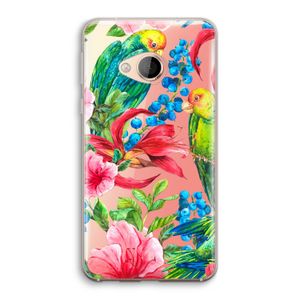 Papegaaien: HTC U Play Transparant Hoesje