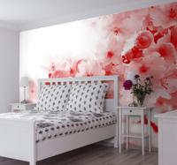 Zen ruimte fotobehang bloemen