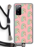 King Kylie: Samsung Galaxy S20 FE / S20 FE 5G Transparant Hoesje met koord