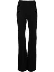 Dion Lee pantalon Lock à taille haute - Noir