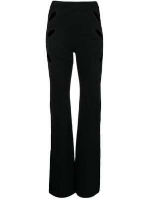 Dion Lee pantalon Lock à fentes - Noir