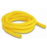 Delock 20868 Kabelslang Polyester Geel (Ø x l) 10 mm x 2 m 1 stuk(s)