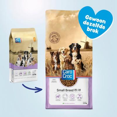 CaroCroc CaroCroc Small Breed 1,5kg