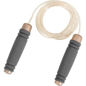 Gorilla Sports Springtouw - Speedrope - 300 cm - Goud - Grijs