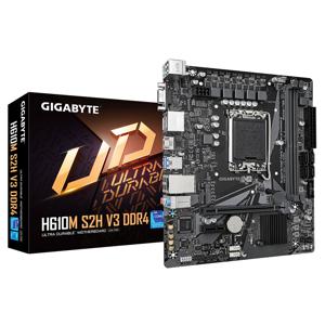 Gigabyte GA-H610M S2H Moederbord Socket Intel 1700 Vormfactor Micro-ATX Moederbord chipset Intel® H610 Express