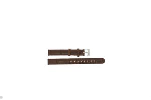 Lacoste horlogeband 2000525 / LC-30-3-14-0131 Leder Bruin 12mm + bruin stiksel