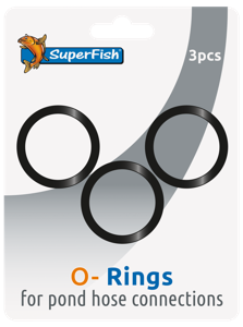 Superfish Pond Connector Kit Ring Blister - 3x Vervangingsringen voor Vijver Leer meer over ons beleid en richtlijnen inzake betaalde services van derden.