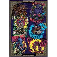 Poster Dungeons & Dragons Monsters of the Realm 61x91,5cm