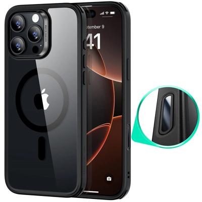 iPhone 16 Pro HaloLock Classic Hybrid Case (Camera Control) - Clear Black iPhone 16 Pro HaloLock Classic Hybrid Case (Camera Control) - Clear Black