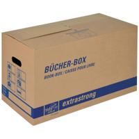 Tidypac boekendoos, ft 56 x 29,3 x 33 cm, bruin