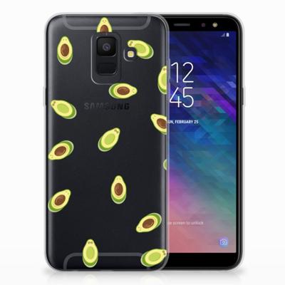 Samsung Galaxy A6 (2018) | Siliconen Case | Avocado Samsung Galaxy A6 (2018) | Siliconen Case | Avocado
