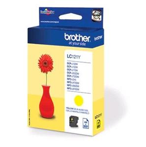 Brother LC-121Y geel