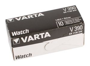 Varta Knoopcel 390 1.55 V 1 stuk(s) 59 mAh Zilveroxide SILVER Coin V390/SR54 Bli 1