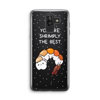 You're Shrimply The Best: Samsung Galaxy J8 (2018) Transparant Hoesje
