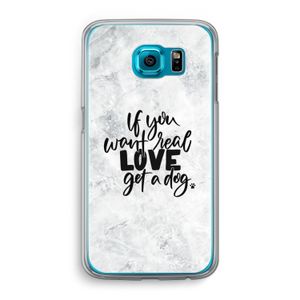 Partner in crime: Samsung Galaxy S6 Transparant Hoesje