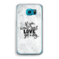Partner in crime: Samsung Galaxy S6 Transparant Hoesje