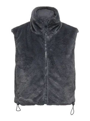 Only Dana Faux Fur Bodywarmer