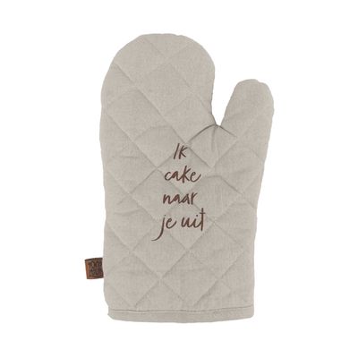 100% Leuk - Ovenwant - Ik cake naar je uit