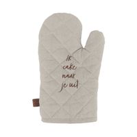 100% Leuk - Ovenwant - Ik cake naar je uit - thumbnail