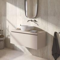 Ben Tendenza badmeubel incl. afdekblad 100x46x42cm zand