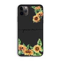 Zonnebloemen: iPhone 11 Pro Max Biologisch afbreekbaar hoesje