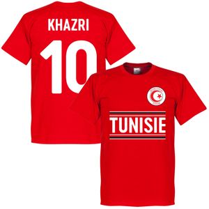 Tunesië Khazri 10 Team T-Shirt