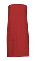 Carl Ross Carl Ross saunakilt dames 30100 deep red 80x140cm