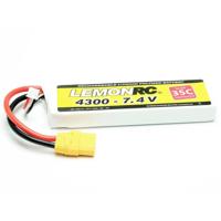 LemonRC LiPo accupack 7.4 V 4300 mAh Aantal cellen: 2 35 C Softcase XT90